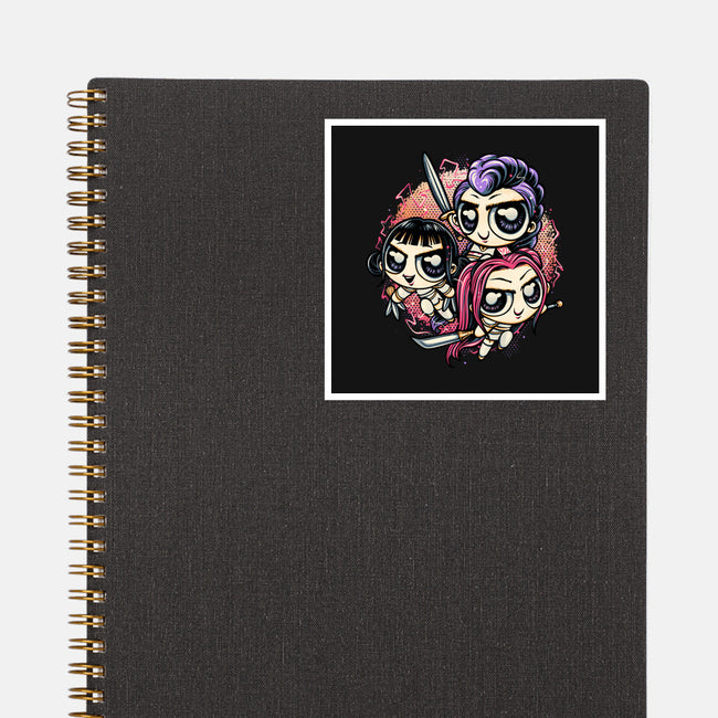 The Power Of Music-None-Glossy-Sticker-glitchygorilla