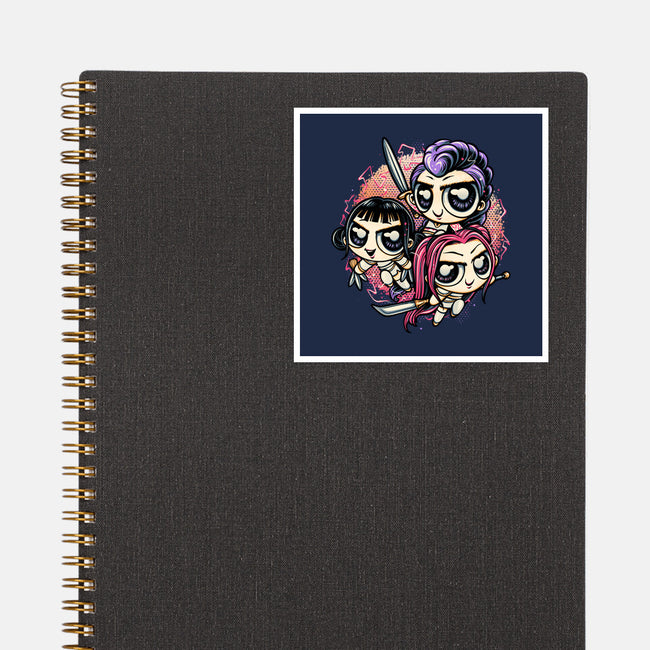 The Power Of Music-None-Glossy-Sticker-glitchygorilla