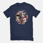 The Power Of Music-Womens-Basic-Tee-glitchygorilla