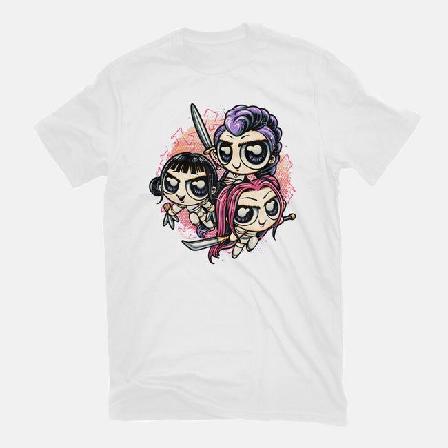 The Power Of Music-Womens-Basic-Tee-glitchygorilla