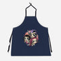 The Power Of Music-Unisex-Kitchen-Apron-glitchygorilla