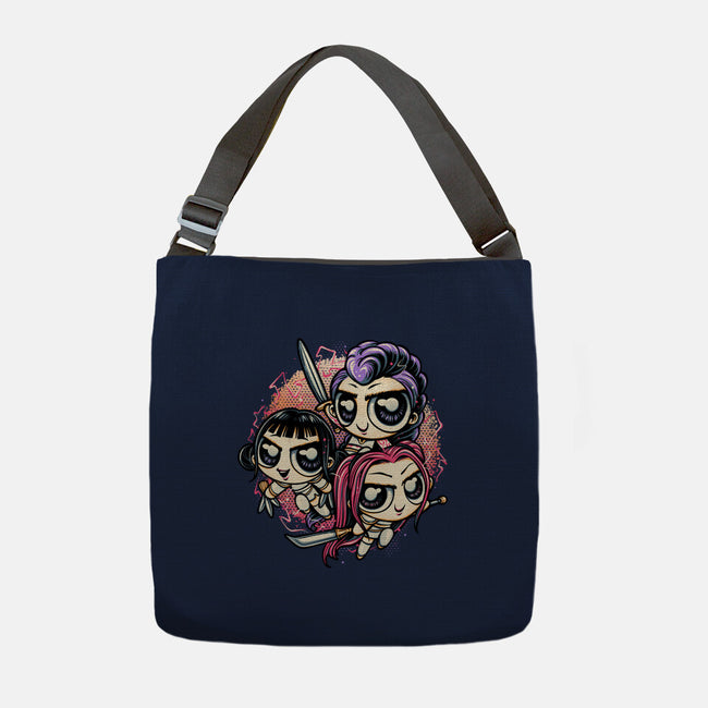 The Power Of Music-None-Adjustable Tote-Bag-glitchygorilla