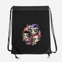 The Power Of Music-None-Drawstring-Bag-glitchygorilla
