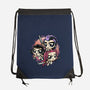 The Power Of Music-None-Drawstring-Bag-glitchygorilla
