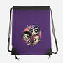 The Power Of Music-None-Drawstring-Bag-glitchygorilla