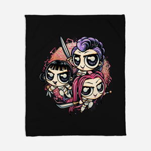 The Power Of Music-None-Fleece-Blanket-glitchygorilla