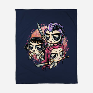 The Power Of Music-None-Fleece-Blanket-glitchygorilla