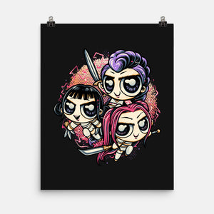 The Power Of Music-None-Matte-Poster-glitchygorilla