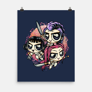 The Power Of Music-None-Matte-Poster-glitchygorilla