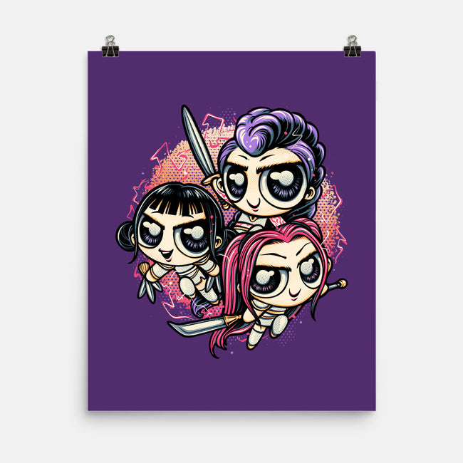 The Power Of Music-None-Matte-Poster-glitchygorilla
