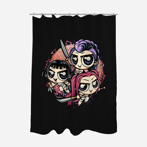 The Power Of Music-None-Polyester-Shower Curtain-glitchygorilla