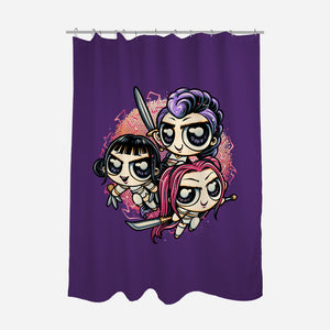 The Power Of Music-None-Polyester-Shower Curtain-glitchygorilla
