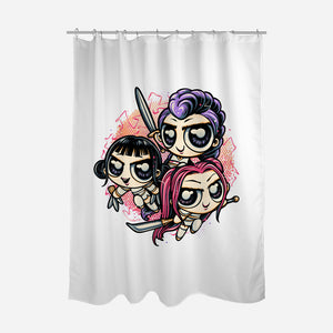 The Power Of Music-None-Polyester-Shower Curtain-glitchygorilla