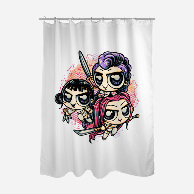 The Power Of Music-None-Polyester-Shower Curtain-glitchygorilla