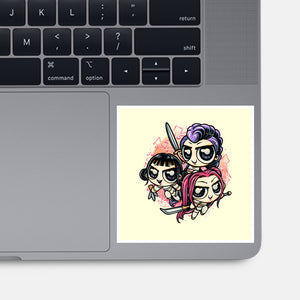 The Power Of Music-None-Glossy-Sticker-glitchygorilla