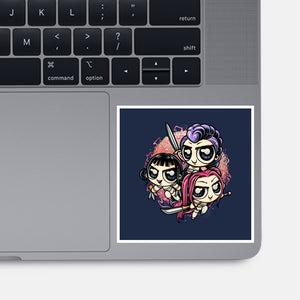 The Power Of Music-None-Glossy-Sticker-glitchygorilla