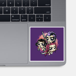 The Power Of Music-None-Glossy-Sticker-glitchygorilla