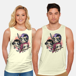 The Power Of Music-Unisex-Basic-Tank-glitchygorilla