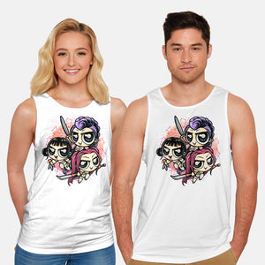 The Power Of Music-Unisex-Basic-Tank-glitchygorilla
