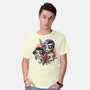 The Power Of Music-Mens-Basic-Tee-glitchygorilla