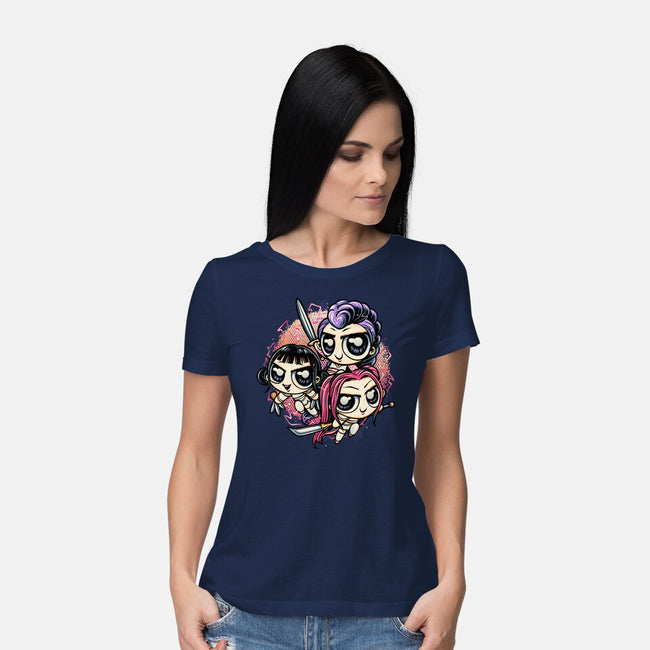 The Power Of Music-Womens-Basic-Tee-glitchygorilla