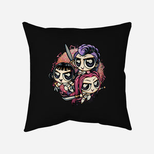 The Power Of Music-None-Removable Cover w Insert-Throw Pillow-glitchygorilla