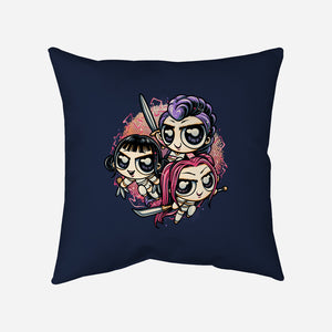 The Power Of Music-None-Removable Cover w Insert-Throw Pillow-glitchygorilla