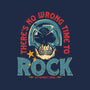 No Wrong Time To Rock-Unisex-Kitchen-Apron-teesgeex