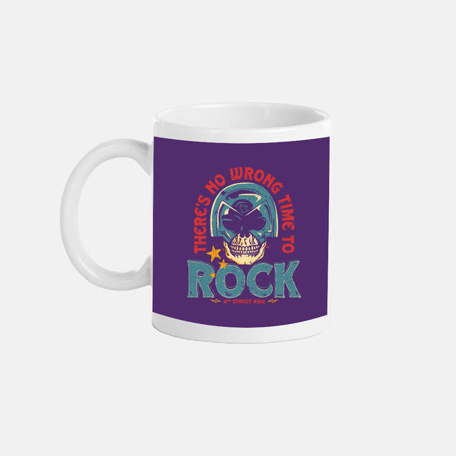No Wrong Time To Rock-None-Mug-Drinkware-teesgeex