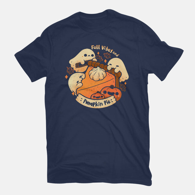 Fall Vibes And Pumpkin Pie-Womens-Fitted-Tee-xMorfina