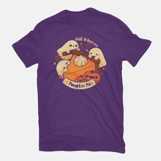 Fall Vibes And Pumpkin Pie-Womens-Fitted-Tee-xMorfina