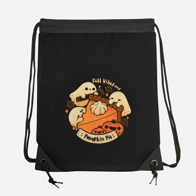 Fall Vibes And Pumpkin Pie-None-Drawstring-Bag-xMorfina