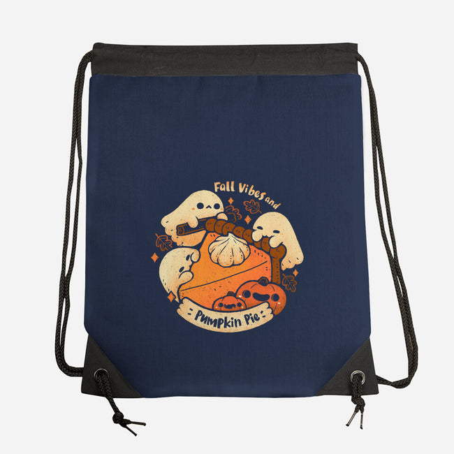 Fall Vibes And Pumpkin Pie-None-Drawstring-Bag-xMorfina