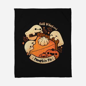 Fall Vibes And Pumpkin Pie-None-Fleece-Blanket-xMorfina