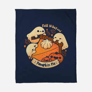 Fall Vibes And Pumpkin Pie-None-Fleece-Blanket-xMorfina