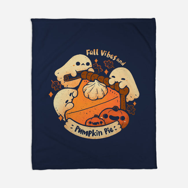 Fall Vibes And Pumpkin Pie-None-Fleece-Blanket-xMorfina