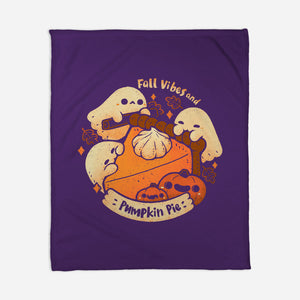 Fall Vibes And Pumpkin Pie-None-Fleece-Blanket-xMorfina