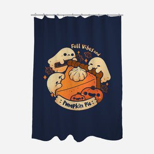 Fall Vibes And Pumpkin Pie-None-Polyester-Shower Curtain-xMorfina