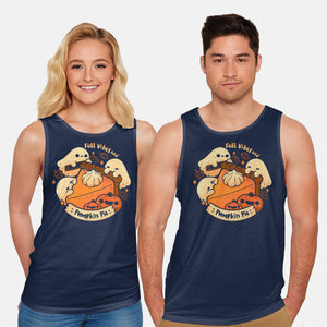 Fall Vibes And Pumpkin Pie-Unisex-Basic-Tank-xMorfina