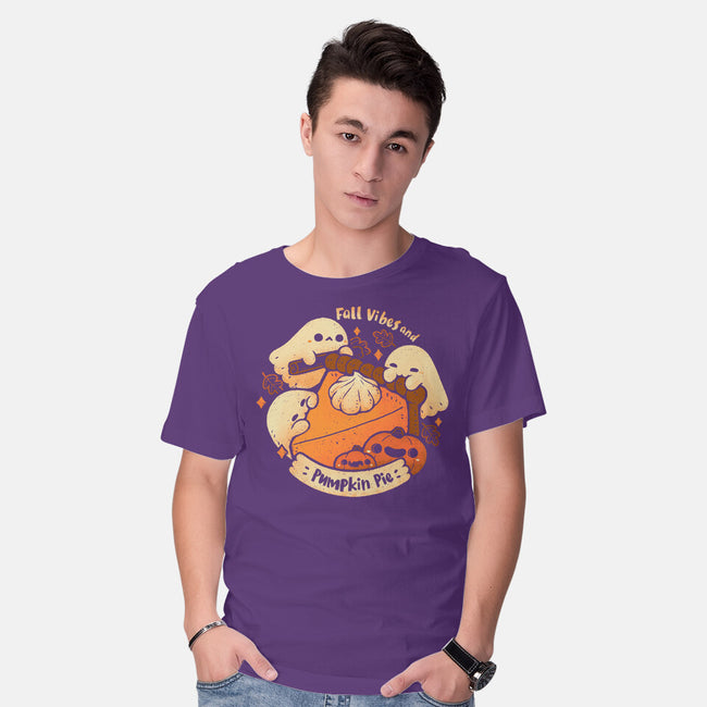 Fall Vibes And Pumpkin Pie-Mens-Basic-Tee-xMorfina