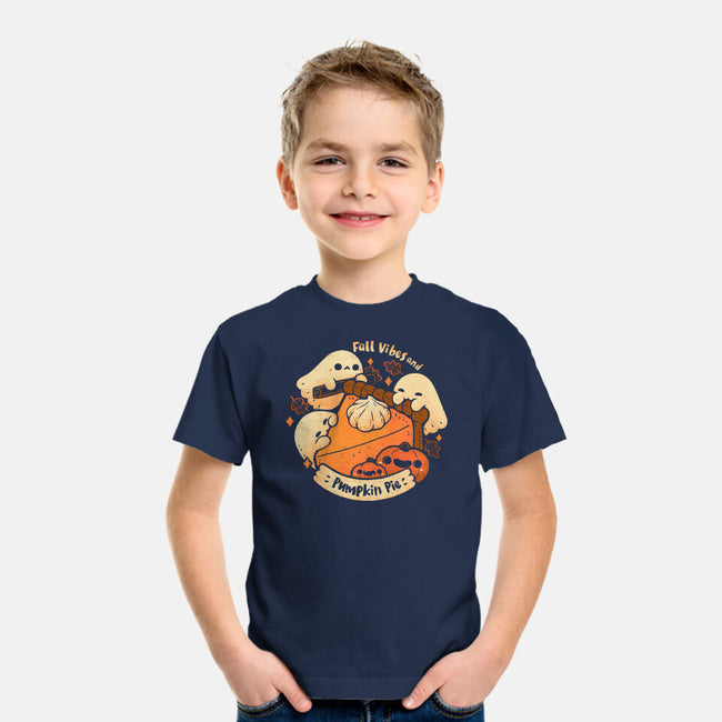 Fall Vibes And Pumpkin Pie-Youth-Basic-Tee-xMorfina