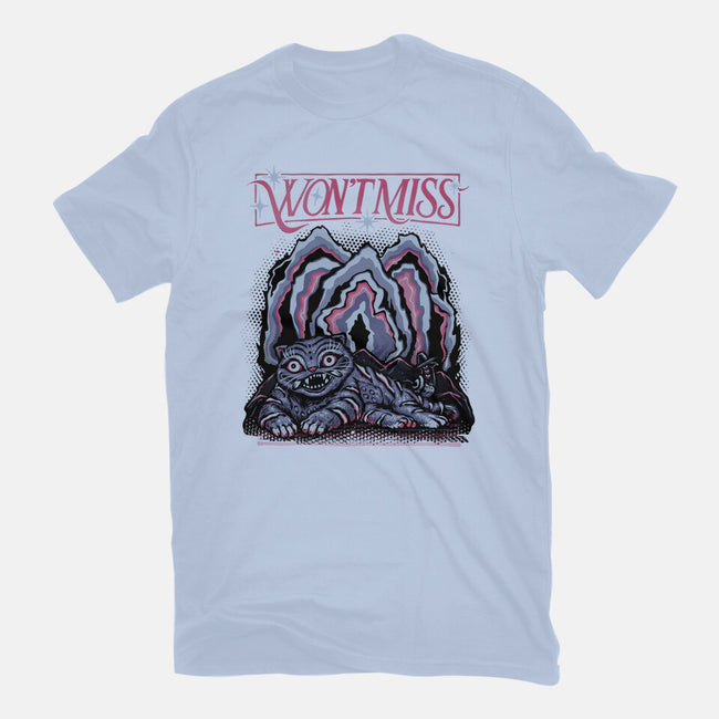 Will Not Miss-Womens-Fitted-Tee-glitchygorilla