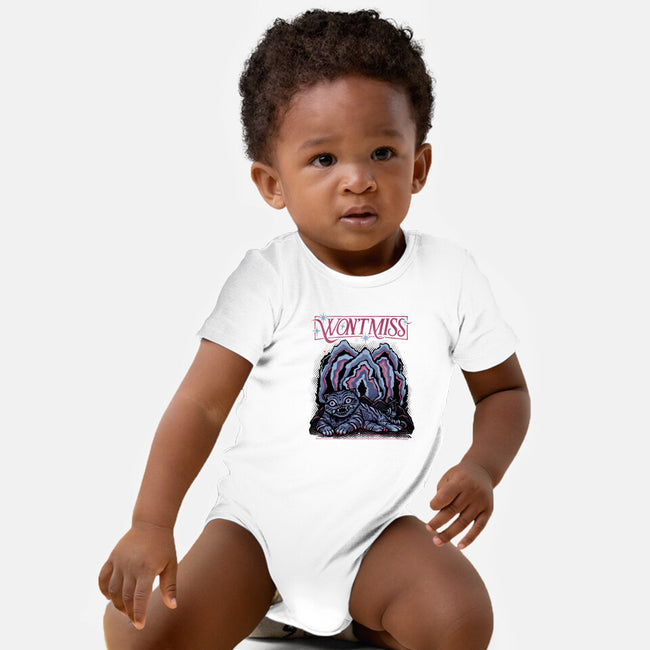 Will Not Miss-Baby-Basic-Onesie-glitchygorilla