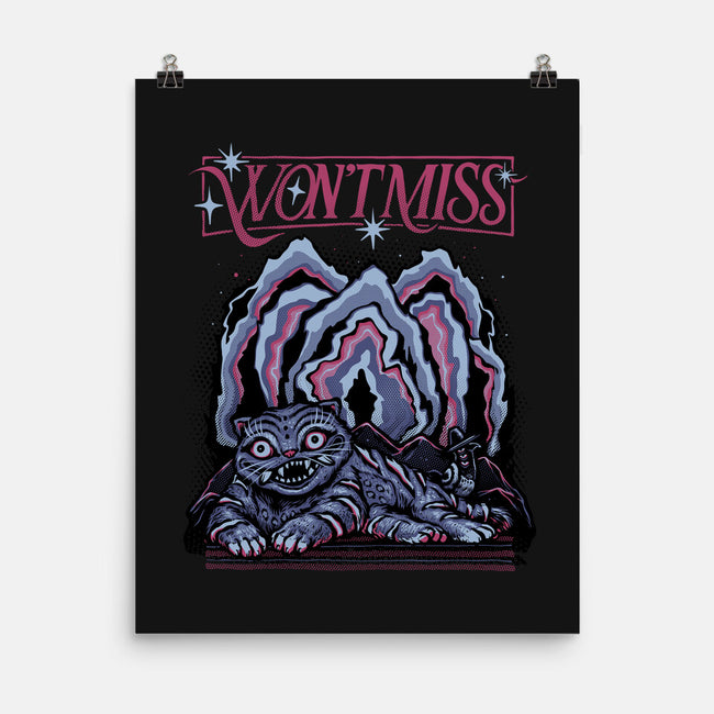Will Not Miss-None-Matte-Poster-glitchygorilla