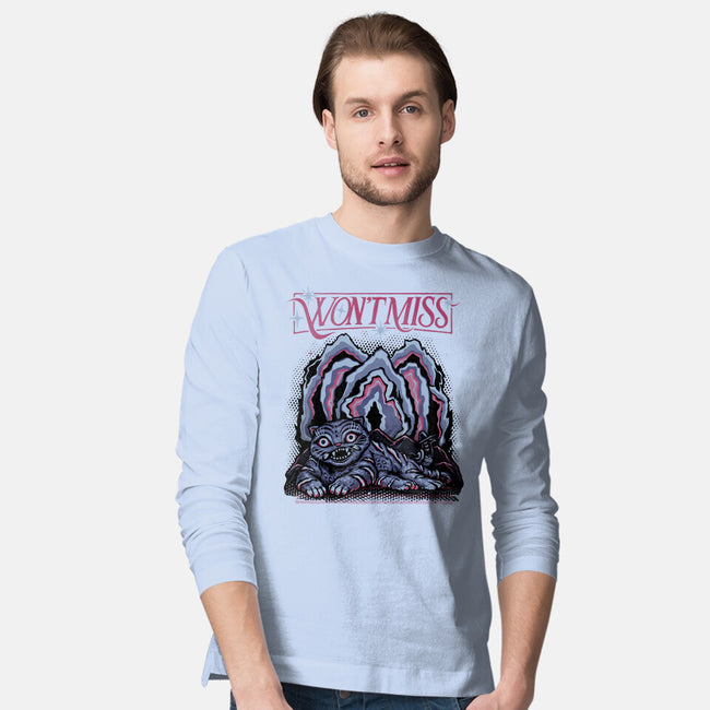 Will Not Miss-Mens-Long Sleeved-Tee-glitchygorilla
