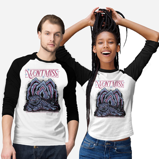 Will Not Miss-Unisex-Baseball-Tee-glitchygorilla
