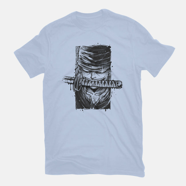 Hunter Blade-Womens-Fitted-Tee-glitchygorilla