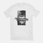 Hunter Blade-Womens-Fitted-Tee-glitchygorilla