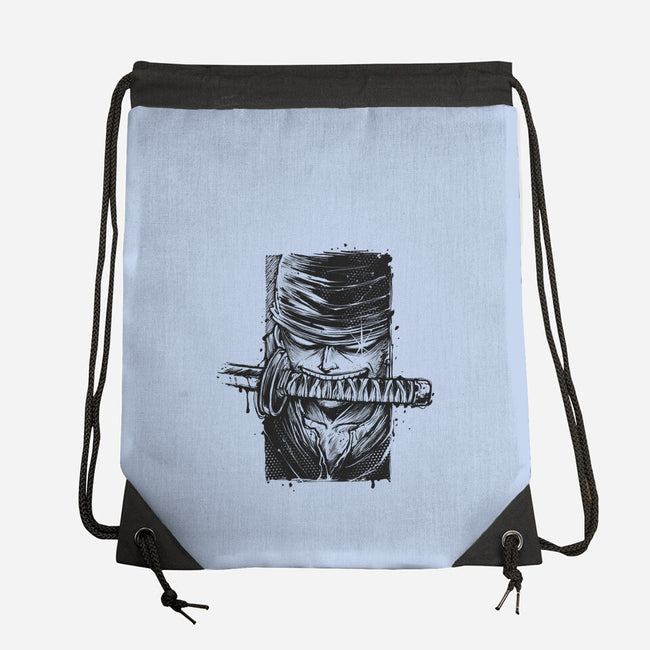 Hunter Blade-None-Drawstring-Bag-glitchygorilla