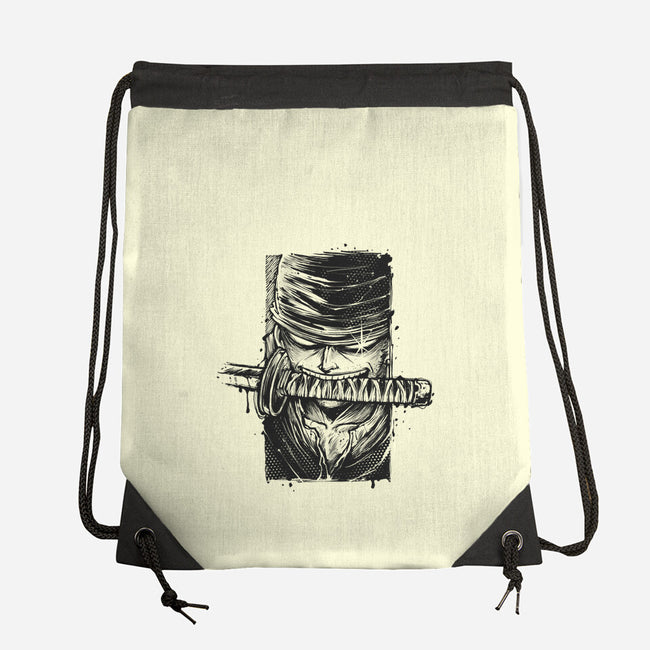 Hunter Blade-None-Drawstring-Bag-glitchygorilla